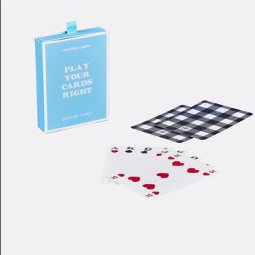 Draper James playing cards NWT set of 2